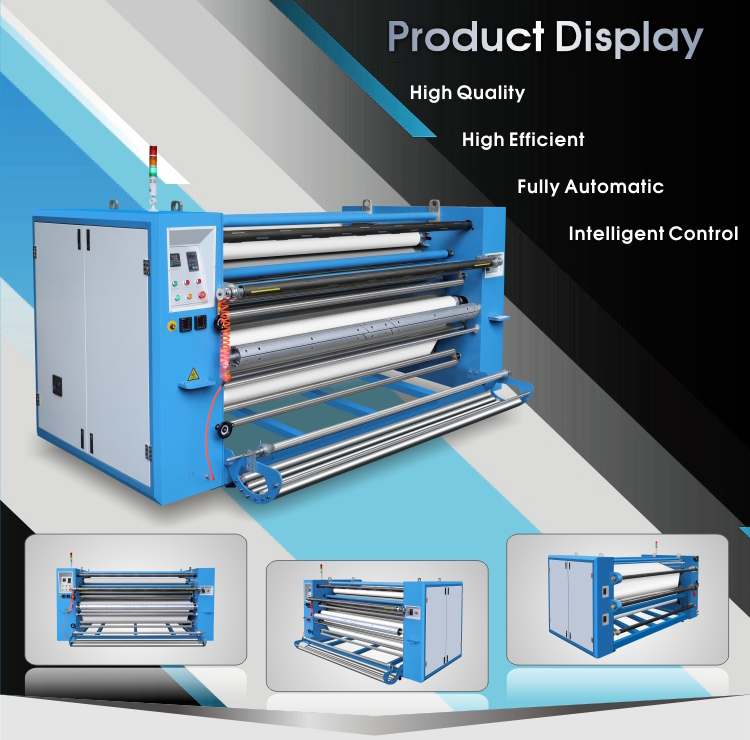 Reliable quality economic sublimation calender multicolor roll to roll heat roller press machine