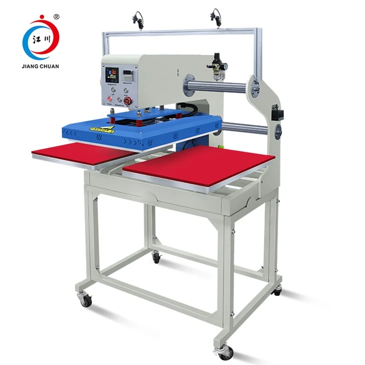 T Shirt Double Flatbed Prentun Heat Press Machine